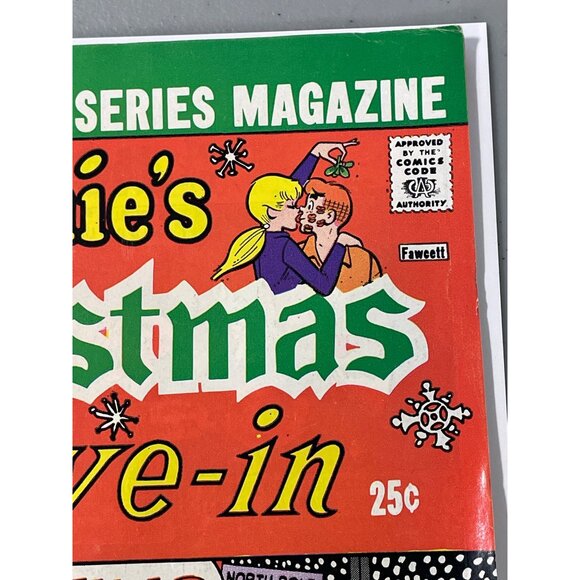 Archie Giant Series 242 Archies Christmas Love In January 1976 Bagged Boarded - Picture 5 of 6